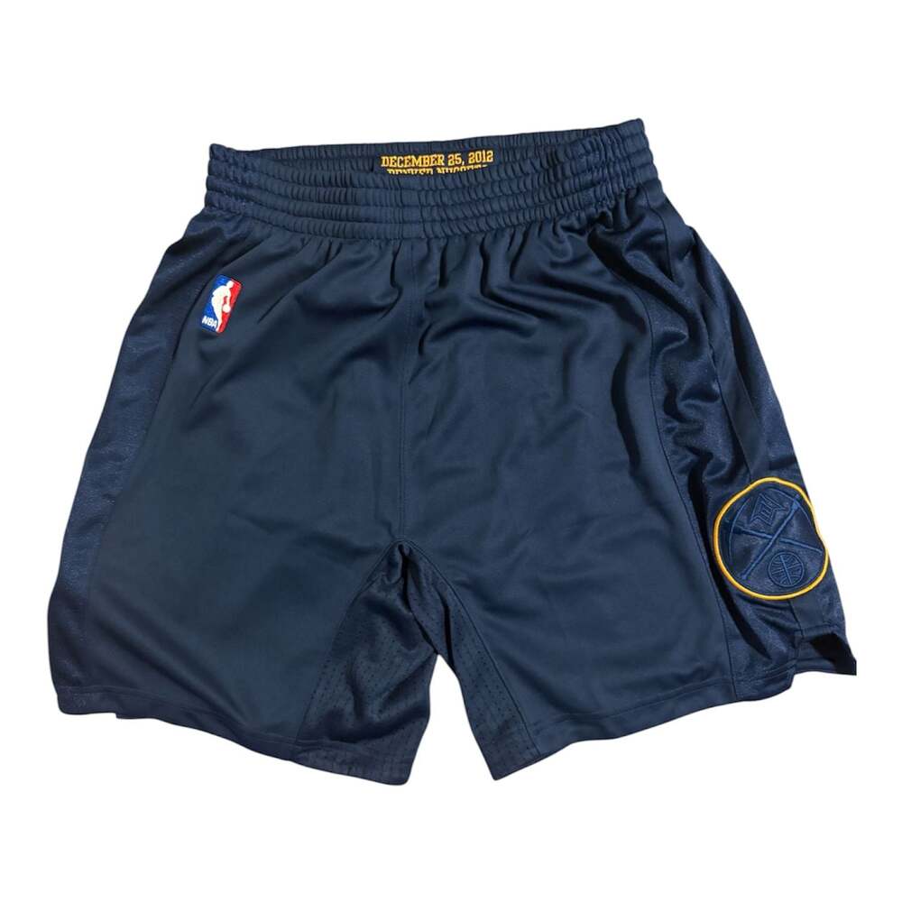 Mitchell & Ness Denver Nuggets 2012-13 Authentic Christmas Day Basketball Shorts